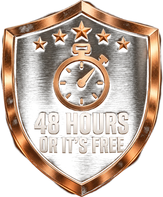 Tested Media 48 hours or free guarantee seal